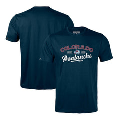NHL Navy Colorado Avalanche Levelwear Richmond Ice Wall T-Shirt