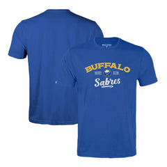 NHL Royal Buffalo Sabres Levelwear Richmond Ice Wall T-Shirt