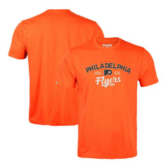 NHL Orange Philadelphia Flyers Levelwear Richmond Ice Wall T-Shirt