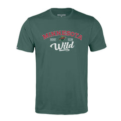 NHL Green Minnesota Wild Levelwear Richmond Ice Wall T-Shirt