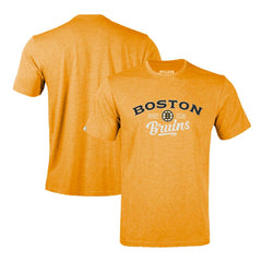 NHL Gold Boston Bruins Levelwear Richmond Ice Wall T-Shirt