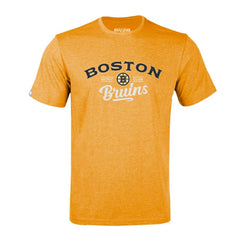 NHL Gold Boston Bruins Levelwear Richmond Ice Wall T-Shirt
