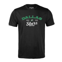 NHL Black Dallas Stars Levelwear Richmond Ice Wall T-Shirt