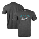 NHL Gray San Jose Sharks Levelwear Richmond Ice Wall T-Shirt