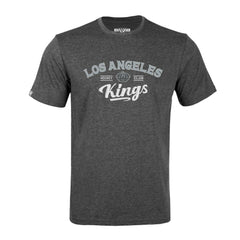 NHL Gray Los Angeles Kings Levelwear Richmond Ice Wall T-Shirt