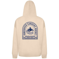 NHL Khaki Vancouver Canucks Levelwear Uphill Stained Glass Full-Zip Hoodie Jacket