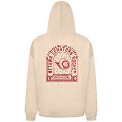 NHL Khaki Ottawa Senators Levelwear Uphill Stained Glass Full-Zip Hoodie Jacket
