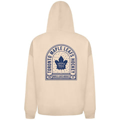 NHL Khaki Toronto Maple Leafs Levelwear Uphill Stained Glass Full-Zip Hoodie Jacket