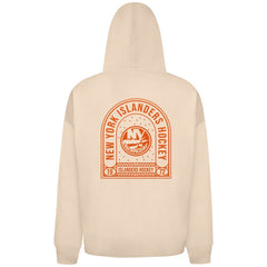 NHL Khaki New York Islanders Levelwear Uphill Stained Glass Full-Zip Hoodie Jacket