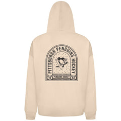 NHL Khaki Pittsburgh Penguins Levelwear Uphill Stained Glass Full-Zip Hoodie Jacket