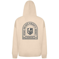 NHL Khaki Vegas Golden Knights Levelwear Uphill Stained Glass Full-Zip Hoodie Jacket