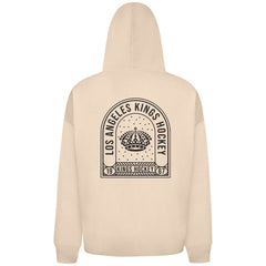 NHL Khaki Los Angeles Kings Levelwear Uphill Stained Glass Full-Zip Hoodie Jacket