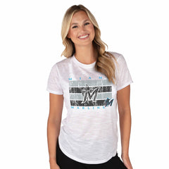 MLB Miami Marlins Concepts Sport Women's Infuse Knit Top