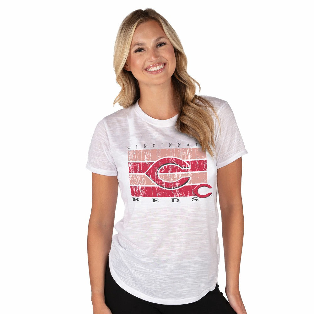 MLB Cincinnati Reds Concepts Sport Women's Infuse Knit Top