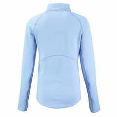MLB Kansas City Royals Cutter & Buck Women's Peshastin Eco Fleece Recycled Raglan Half-Zip Top