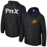 NBA Phoenix Suns Stadium Essentials Unisex Compete Quarter-Zip Windbreaker Jacket