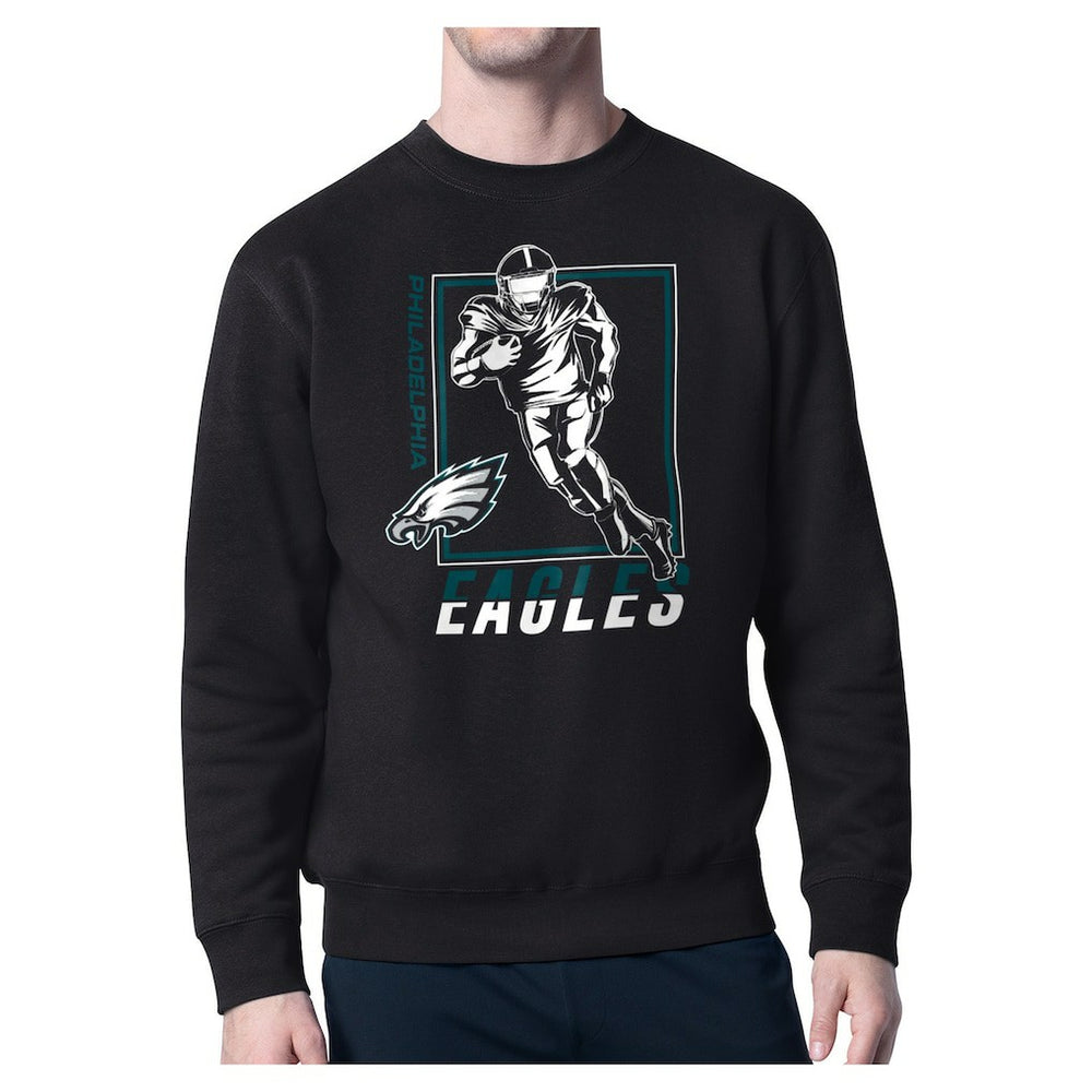 Starter Player Grid Pullover Sweatshirt - Philadelphia Eagles