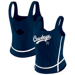 WEAR by Erin Andrews Women's Square Neck Tank Top - Dallas Cowboys