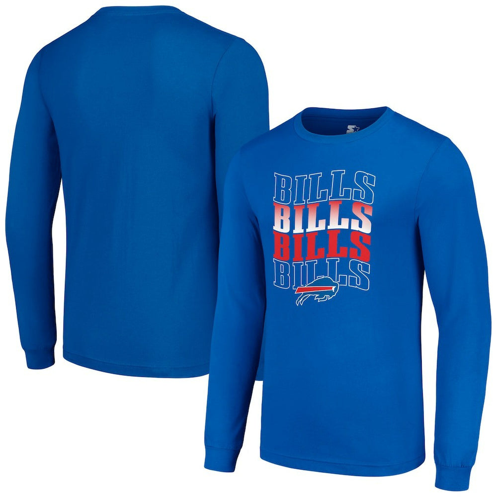 Starter Team Name Graphic Long Sleeve T-Shirt - Buffalo Bills