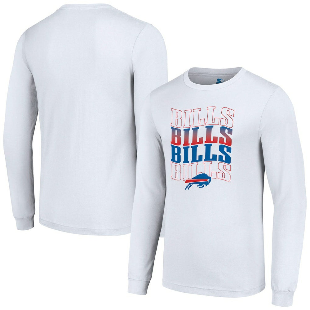 Starter Team Name Graphic Long Sleeve T-Shirt - Buffalo Bills