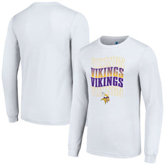 Starter Team Name Graphic Long Sleeve T-Shirt - Minnesota Vikings