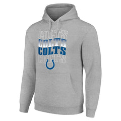 Starter Four Team Name Logo Fleece Pullover Hoodie - Indianapolis Colts