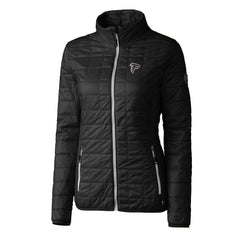 Cutter & Buck Women's Rainier PrimaLoft Eco Insulated Full-Zip Puffer Jacket - Atlanta Falcons
