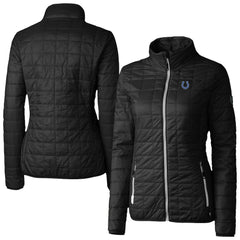 Cutter & Buck Women's Rainier PrimaLoft Eco Insulated Full-Zip Puffer Jacket - Indianapolis Colts