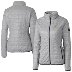 Cutter & Buck Women's Rainier PrimaLoft Eco Insulated Full-Zip Puffer Jacket - Minnesota Vikings