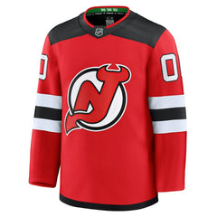 NHL Red New Jersey Devils Fanatics Home Premium Custom Jersey