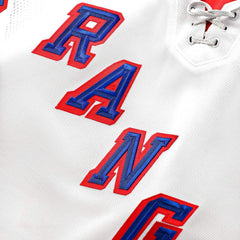 NHL White New York Rangers Fanatics Away Premium Custom Jersey