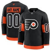NHL Black Philadelphia Flyers Fanatics Alternate Premium Custom Jersey