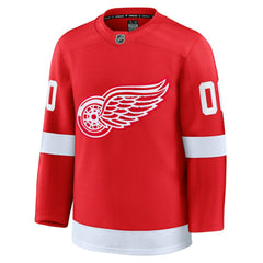 NHL Red Detroit Red Wings Fanatics Home Premium Custom Jersey