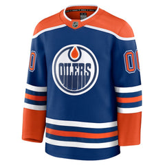 NHL Royal Edmonton Oilers Fanatics Home Premium Custom Jersey