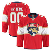 NHL Red Florida Panthers Fanatics Home Authentic Pro Custom Jersey