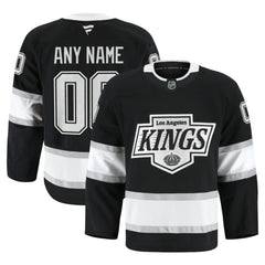 NHL Black Los Angeles Kings Fanatics Home Authentic Pro Custom Jersey
