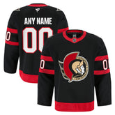 NHL Black Ottawa Senators Fanatics Home Authentic Pro Custom Jersey