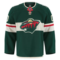 NHL Green Minnesota Wild Fanatics Home Authentic Pro Custom Jersey