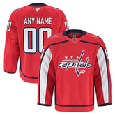 NHL Red Washington Capitals Fanatics Home Authentic Pro Custom Jersey