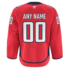 NHL Red Washington Capitals Fanatics Home Authentic Pro Custom Jersey