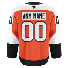 NHL Orange Philadelphia Flyers Fanatics Home Authentic Pro Custom Jersey