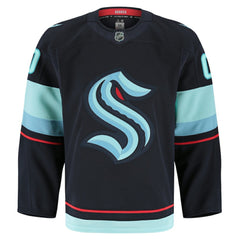 NHL Navy Seattle Kraken Fanatics Home Authentic Pro Custom Jersey