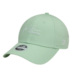 AC Milan New Era Women's Script 9FORTY Adjustable Hat - New Era Light Green