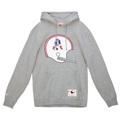 Helmet Logo Vintage Pullover Hoodie - New England Patriots
