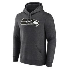 Personalized Name & Number Monochrome Pullover Hoodie - Seattle Seahawks