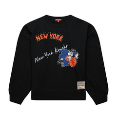 NBA New York Knicks Women's Hardwood Classics Home Team Pullover Sweatshirt