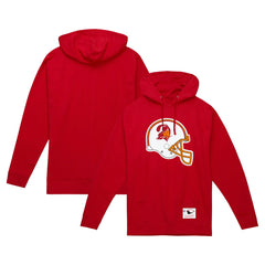 Helmet Logo Vintage Pullover Hoodie - Tampa Bay Buccaneers