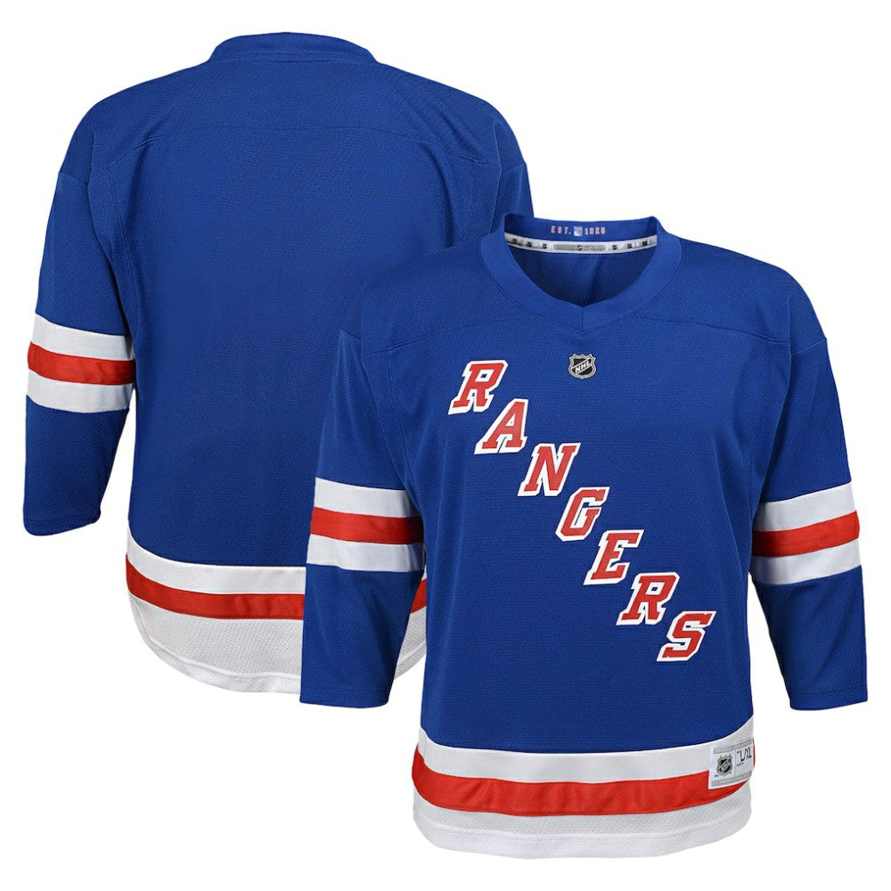 NHL Blue New York Rangers Youth Replica Jersey