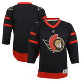 NHL Black Ottawa Senators Preschool Replica Jersey