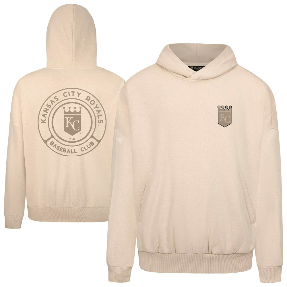 MLB Kansas City Royals Levelwear Contact Oversized Pullover Hoodie